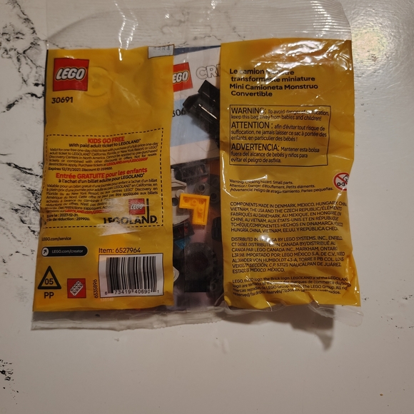 LEGO Creator 3-in-1 Monster Truck - Red, Black, and Yellow - Picture 5 of 5